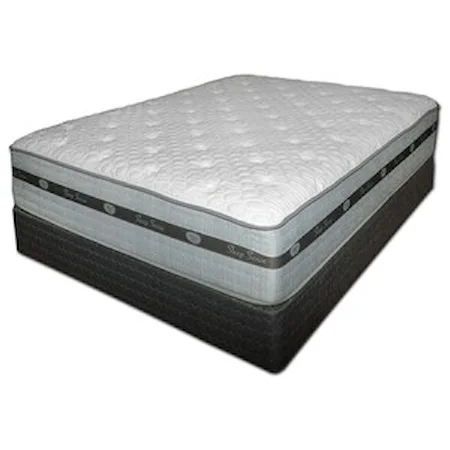 Queen Firm Hybrid Mattress and Extra Sturdy Foundation